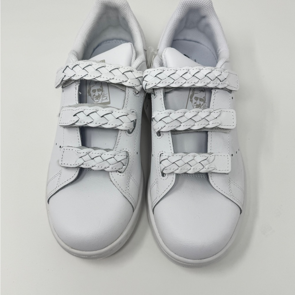 Adidas Stan Smith CF J White Sneakers New